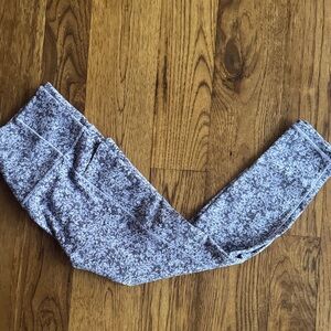 Athleta Purple Textured Leggings